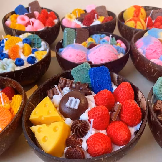 Cera de vela con número de cumpleaños lindo especial colorido